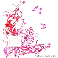 Декоративная наклейка на выключатель птички-цветочки 46183 - Изображение #1, Объявление #1290317