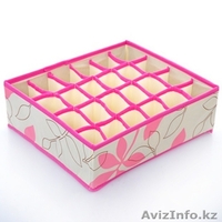 Органайзер для хранения белья носков 24 ячейки без крышки 43161 - Изображение #1, Объявление #1307161