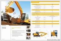 Гусеничный экскаватор FR150, Foton Lovol, пр-во Китай, новый, в наличии  - Изображение #2, Объявление #1300390