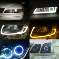 Полировка чистка фар, установка ходовых огней, установка ксеноновых линз, устано - Изображение #4, Объявление #1323482
