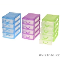Мини комод органайзер для мелочей 4 яруса 46381 - Изображение #2, Объявление #1333133