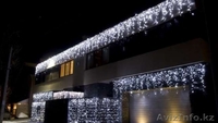 Новогоднее уличное оформление. Гирлянда бахрома. Алматы - Изображение #3, Объявление #1335190