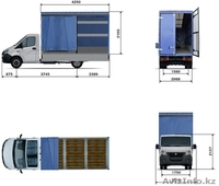 Грузоперевозки, перевозки, доставка грузов на Газели NEXT - Изображение #2, Объявление #1345890