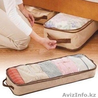 Органайзер для белья под кровать бежевый 46431  - Изображение #1, Объявление #1357465