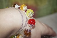 Браслет с акриловыми бусинами - Изображение #2, Объявление #1446287