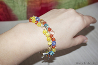 Браслет из натуральных камней и стеклыннх бусин - Изображение #2, Объявление #1446288