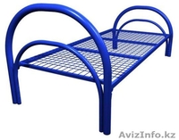 Кровати трёхъярусные для времянок, кровати металлические двухъярусные оптом - Изображение #2, Объявление #1436416