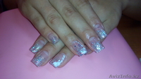 Наращивание ногтей (АКРИЛ, ГЕЛЬ), маникюр, педикюр - на выезд. - Изображение #2, Объявление #1479085