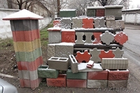 сплитерные блоки брусчатки бордюры в большом ассортименте  - Изображение #1, Объявление #1487062