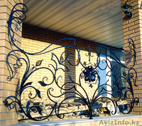 Перила кованные Алматы - Изображение #1, Объявление #1497479