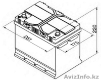 Продам аккумулятор 70 ампер в Алматы. - Изображение #4, Объявление #1517544