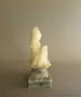 Статуэтка будды из белого камня. Нефрит (?) - Изображение #1, Объявление #1607815