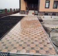 Укладка брусчатки, тротуарной плитки, бордюров - Изображение #1, Объявление #1617806