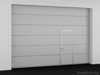 Секционные автоматические противопожарные ворота с калиткой - Изображение #2, Объявление #1636991