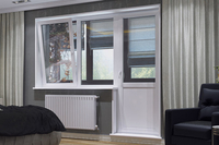 Балконные пластиковые двери Rehau - Изображение #1, Объявление #1648233