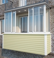 Облицовка балконов сайдингом, утепление. - Изображение #2, Объявление #1653894