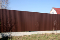 Монтаж забора из проф. листа - Изображение #1, Объявление #1657947