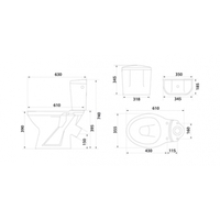 Унитазы с доставкой по КЗ от 18 250тг. Фирменная гарантия от 5 до 20 лет - Изображение #3, Объявление #1661073