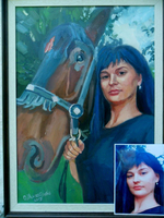 Пишу портреты с фото стаж 20 лет. - Изображение #3, Объявление #1300168