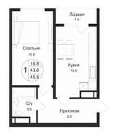 1-комнатные в ЖК Аспан-Сити от 10,03 млн тг - Изображение #1, Объявление #1685780