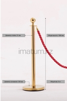 Столбик ограждения с вытяжной лентой купить - Изображение #3, Объявление #1715520