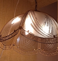 Люстра - подвесной абажур б/у в хорошем состоянии. - Изображение #3, Объявление #1726691
