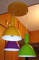 Люстра с тремя плафонами - подвесами б/у. - Изображение #3, Объявление #1738233