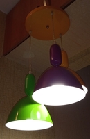 Люстра с тремя плафонами - подвесами б/у. - Изображение #4, Объявление #1738233