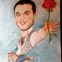 Художник - портретист: дружеские шаржи с выездом и на заказ - Изображение #2, Объявление #1741956