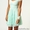 Ментоловое Кружевное платье с рукавом размер M,XL - Изображение #3, Объявление #1142576