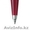 Ручка пластиковая бордовая #1375135