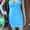 Новое голубое платье с чашками  #1413577