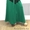 Платье в пол черно-зеленое  #1509554