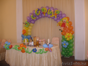 Оформление шарами,живыми цветами,продажа шаров и гелия - Изображение #5, Объявление #40837