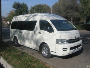 Услуги микроавтобусов предст. класса Toyota Hiace 2010 г.в. и Ssang-Yong Istana  - Изображение #1, Объявление #102641