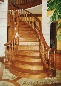 Изготовление деревянных лестниц, покраска деревянных изделий - Изображение #1, Объявление #198551