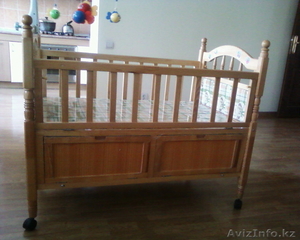деревянный манеж-кроватка - Изображение #1, Объявление #225436