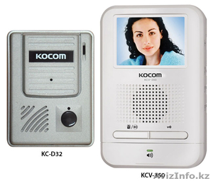 Видеодомофон, комплект KOCOM KCV-350+KC-D32 - Изображение #1, Объявление #339751