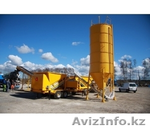 Мобильные и стационарные бетонные заводы от \