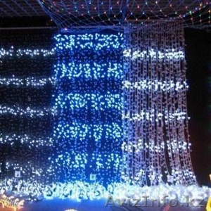 Новогоднее оформление витрин и помещений светодиодными гирляндами,сетками.  "Вод - Изображение #6, Объявление #450186