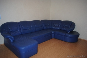 Продам кожаный диван б/у - Изображение #1, Объявление #440528