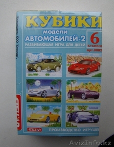 Кубики детские 6 шт в наборе - Изображение #6, Объявление #443826