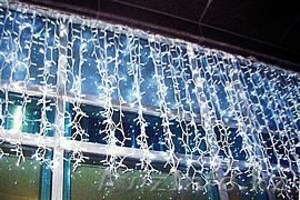 Новогоднее оформление витрин и помещений светодиодными гирляндами,сетками.  "Вод - Изображение #5, Объявление #450186