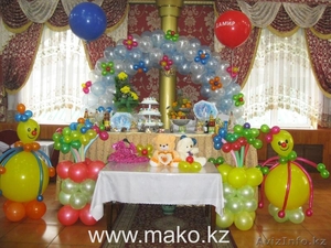 Оформление воздушными шарами различных праздников  в Алматы!  - Изображение #2, Объявление #471460