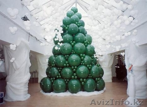 Новогоднее оформление воздушными шарами, в Алматы - Изображение #2, Объявление #460144