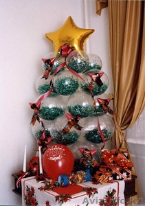 Новогоднее оформление воздушными шарами, в Алматы - Изображение #3, Объявление #460144
