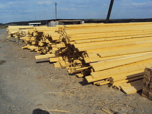 Брус и обрезная доска от производителя