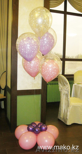 Красивое оформление свадьбы в Алматы. Заказать гелиевые шары на свадьбу. - Изображение #4, Объявление #598644