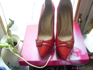 модные туфли 40р красного цвета - Изображение #2, Объявление #586012