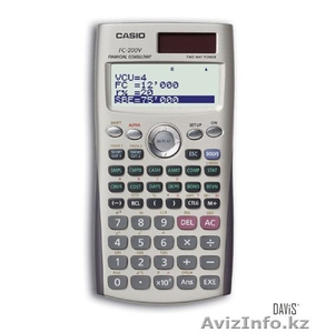 финансовый калькулятор Casio FC-200V - Изображение #1, Объявление #624115